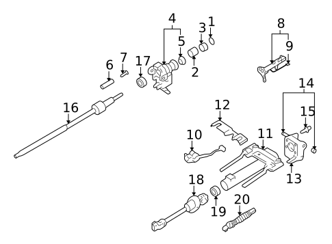 Lower Components for 2006 Isuzu i-350 #0