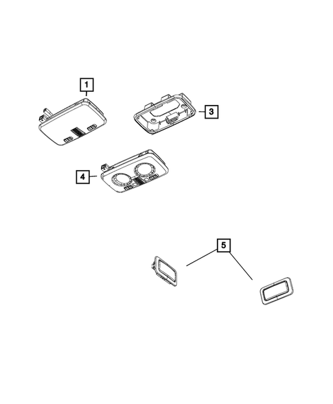 Lamps-Interior and Exterior for 2020 Ram ProMaster 1500 #2