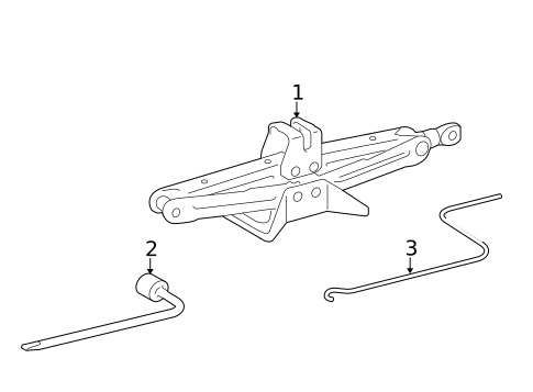 Jack & Components for 2018 Lexus LC500 #0