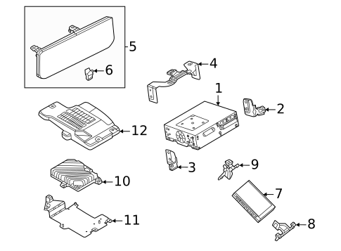 Navigation System for 2023 Mazda MX-30 EV #1