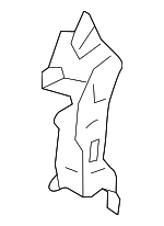 BDTS7165ZA - Body: Reinforced Plate for Mazda: 3 Image