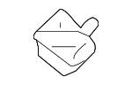 68068316AA - Body: Exterior Molding Clip for Mopar Image