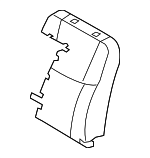 7155107110 - Body: Seat Back Pad for Toyota Image image