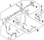 4971030P00 - : Power Steering Pressure Hose for Nissan: 300ZX Image