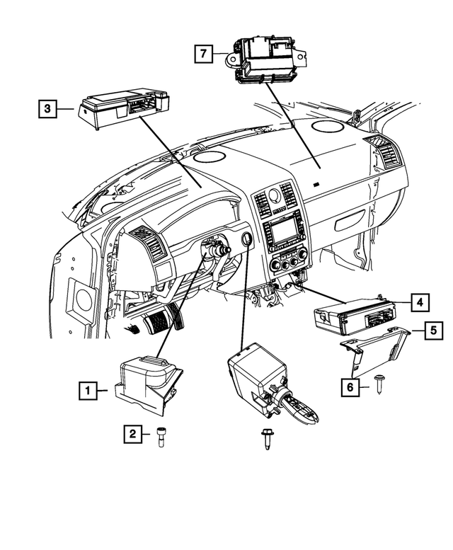 68232225AA - Electrical: Telematics Module for Mopar Image image