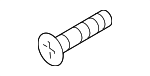9YAF00802 - Body: Striker Retainer Screw for Mazda: 5, CX-9 Image