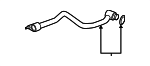 17228836523 - Cooling System: Return Line for BMW Image