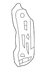 5320252909 - : Side Support for Toyota: Yaris Image