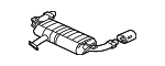 1571A421 - : Muffler W/Tailpipe for Mitsubishi: Lancer Image