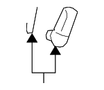81636SLNA01ZA - Body: Release Lever for Honda: Fit Image