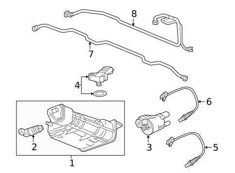 Sensors for 2024 Chevrolet Traverse Limited #0