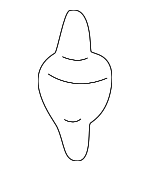 90670SG0003 - Body: Pillar Cover Grommet for Honda: CR-V, Element, Pilot Image