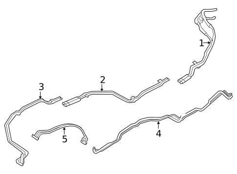 Rear AC Lines for 2007 Hyundai Entourage #0