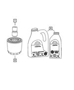 68523005CA - Engine: 5w20 Engine Oil for Mopar Image image