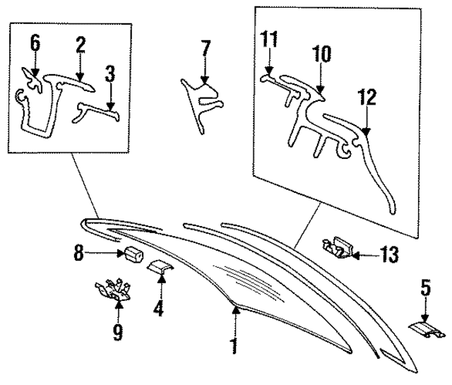 1406780737 - Body: Joint Cover for Mercedes-Benz Image