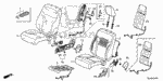 4810SB3000 - Interior/Bumper: C-CLIP SET, TRIM FASTENER (30 PIECES) for Honda Image