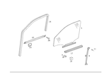 1637200418 - Front Doors: Crank Operated Window for Mercedes-Benz Image