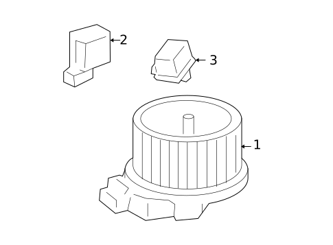 Auxiliary Heater & AC for 2006 Cadillac DTS #1