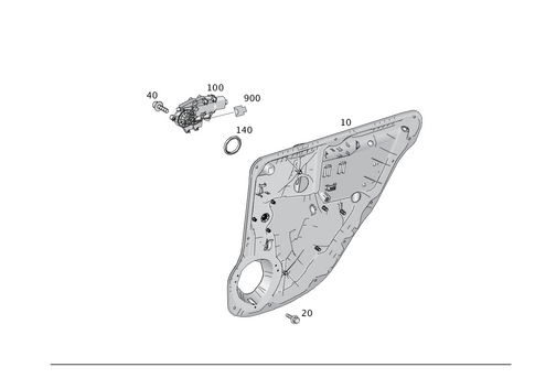 Window Lifter for 2018 Mercedes-Benz GLE550e #0