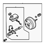 585004D500 - : Booster Assembly for Hyundai: Entourage Image