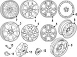 SZ6Z1007C - : Wheel, Alloy for Ford: Maverick Image