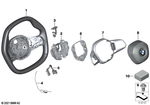 32305A398F5 - Steering: Leather Steering Wheel for BMW Image