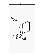 7560230100B0 - Body: Molding Assembly for Lexus: GS300, GS400 Image