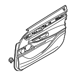 51417448495 - : 2016-2022 BMW - Door Trim Panel for BMW: 740e xDrive, 740i, 740i xDrive, 745e xDrive, 750i, 750i xDrive, M760i xDrive Image