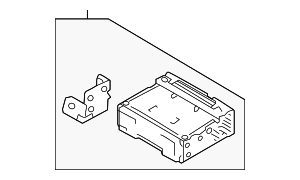 96560CH060FHL - : Radio Chassis for Kia: Sportage Image