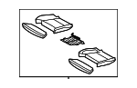 52107277369 - Body: Cushion Assembly for BMW: X5 Image