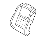 52107161875 - Body: Seat Back Pad for BMW: X5, X6 Image