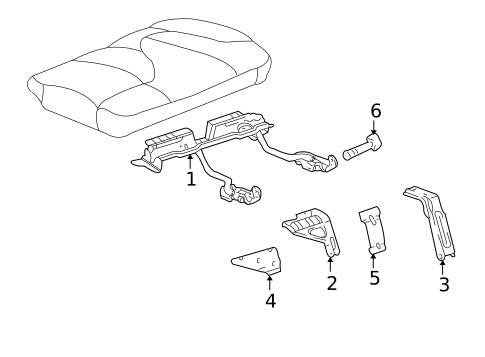 Tracks & Components for 2004 Chevrolet Avalanche 2500 #3