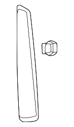 85604002 - Body: Applique for Cadillac: Escalade Image