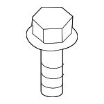 9015960621 - Electrical: Headlamp Assembly Screw for Toyota: 4Runner, Avalon, bZ4X, C-HR, Camry, Corolla, Corolla Cross, Crown, Crown Signia, GR Corolla, Grand Highlander, Highlander, Land Cruiser, Mirai, Prius, Prius AWD-e, Prius C, Prius Prime, RAV4, RAV4 Prime, Sequoia, Sienna, Tacoma, Tundra, Venza Image