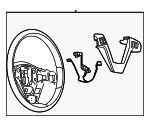 20822538 - : Ebony Steering Wheel for GM Image