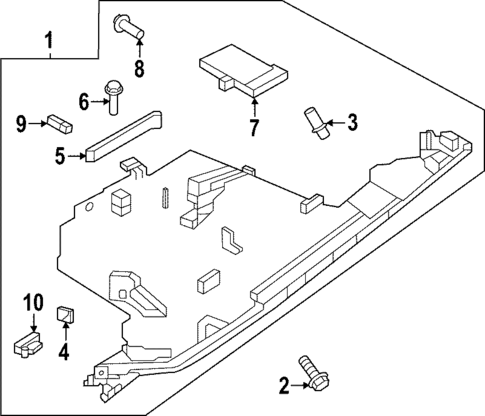 Glove Box for 2023 Nissan ARIYA #0