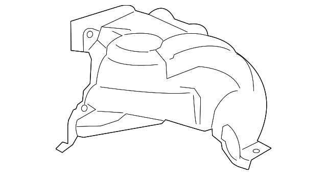 Rear Fender Liner - BMW (51717356826)