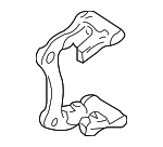 6Q0615425D - Brakes: Carrier for Volkswagen: Beetle, Golf, Jetta Image