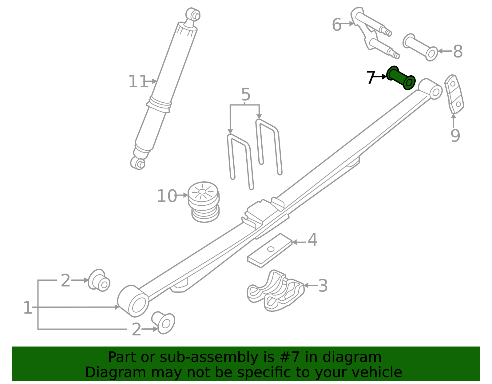 ab3z5781d - Ford Front Insulator | Levittown Ford Parts