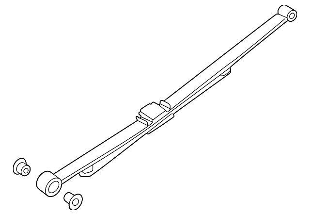 MB3Z-5560-DX - Leaf Spring 2024-2025 Ford Ranger | Ford Parts Direct