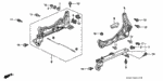 90128SR4003 - Interior/Bumper: BOLT-WASHER (8X19) for Honda Image