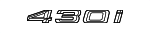 51147423948 - Body: Nameplate for BMW: 430i, 430i Gran Coupe, 430i xDrive, 430i xDrive Gran Coupe Image