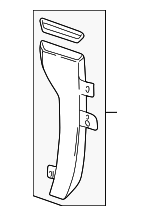 10301585 - HVAC: Outlet Duct for Chevrolet: Venture | Oldsmobile: Silhouette | Pontiac: Montana Image