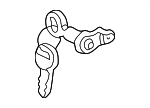 72145S04003 - Body: Cylinder &amp; Keys for Honda: Civic, CR-V Image