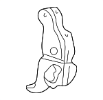 72130S01A00ZZ - Body: Handle, Outside Protector for Honda: Civic Image