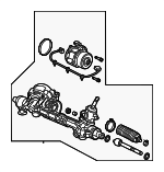 53650TRWF43 - : Steering Gear for Honda: Clarity Image