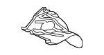 53692TBAA01 - Steering: Rack And Pinion Heat Shield for Honda: Civic, Clarity Image