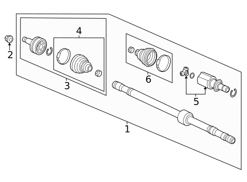 CV Components for 2025 Honda Civic #0