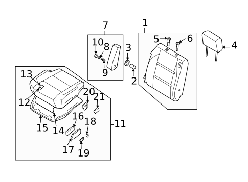 Lumbar Control Seats for 2006 INFINITI QX56 #0