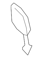 8W0807241DGRU - Body: Tow Eye Cap for Audi: A4, A4 Quattro, S4 Image